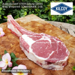 Beef rib TOMAHAWK Australia STEER (young cattle) DIAMANTINA frozen portioned 1 rib +/- 1.6kg (price/kg)